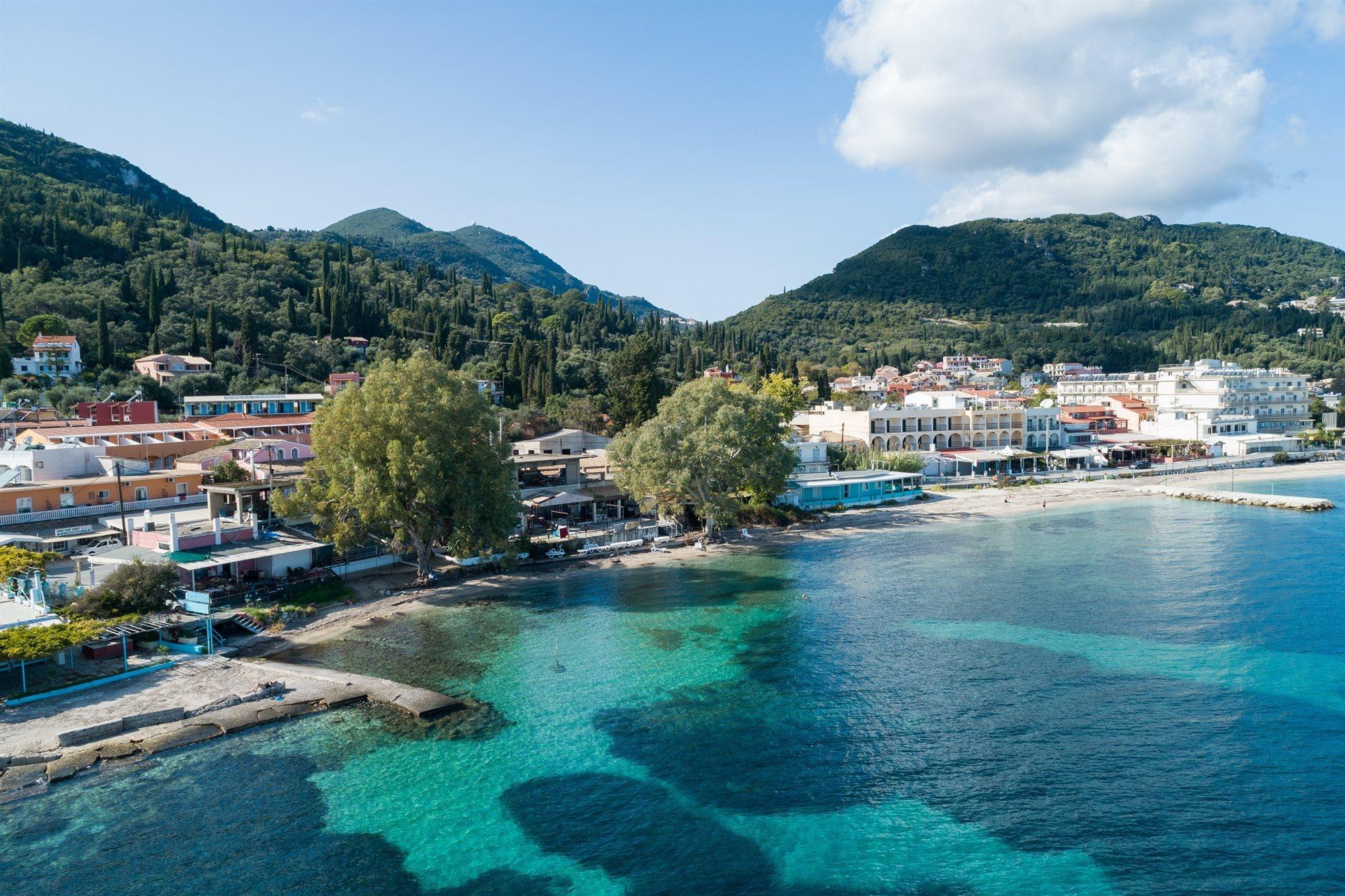 Bella Vista Beach Hotel And Studios Benitses  Luaran gambar